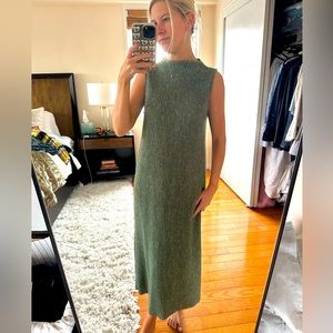 Zara ribbed midi dress. Size small.